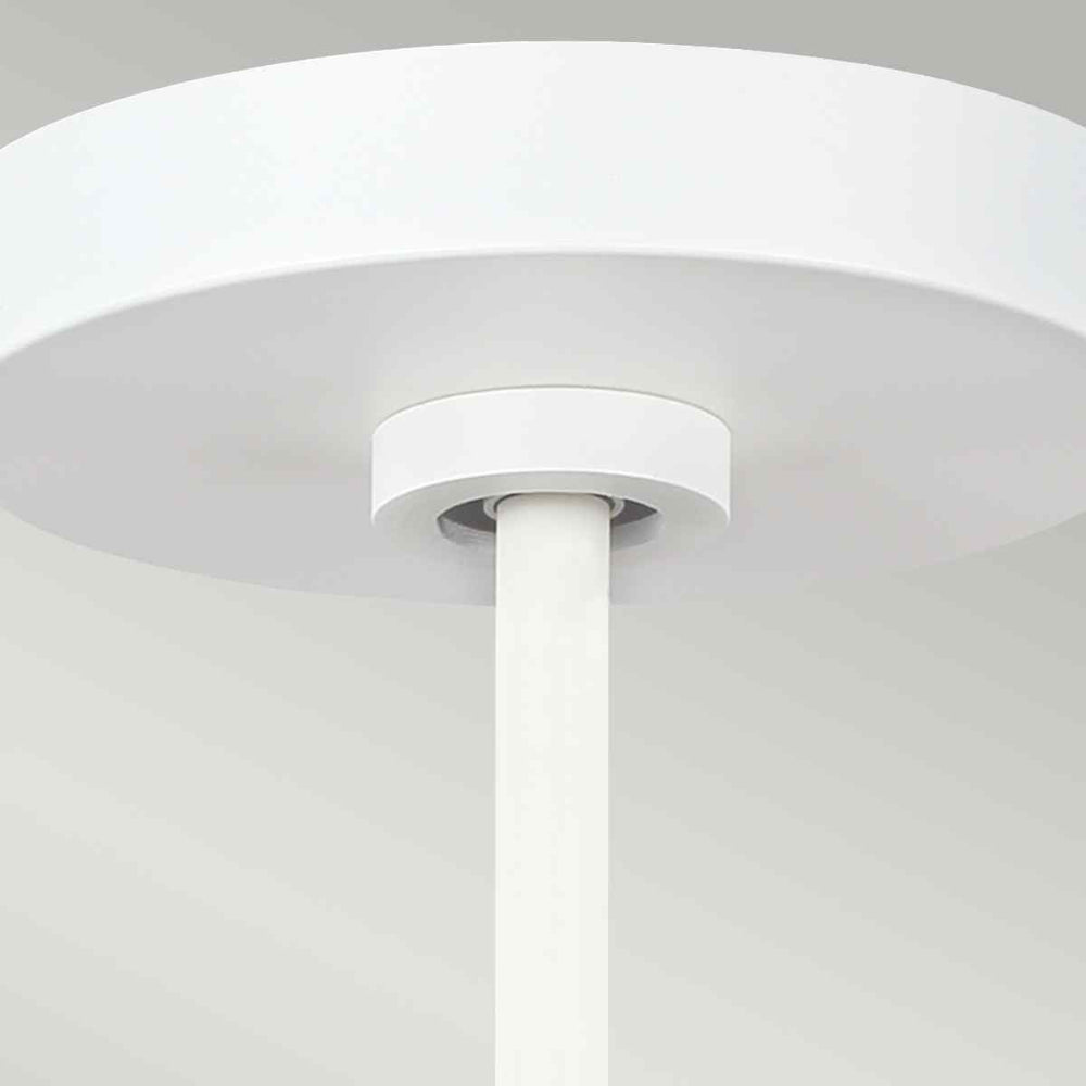 Feiss Asher 5 Light Pendant Light in Matte White