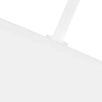 Feiss Asher 5 Light Pendant Light in Matte White