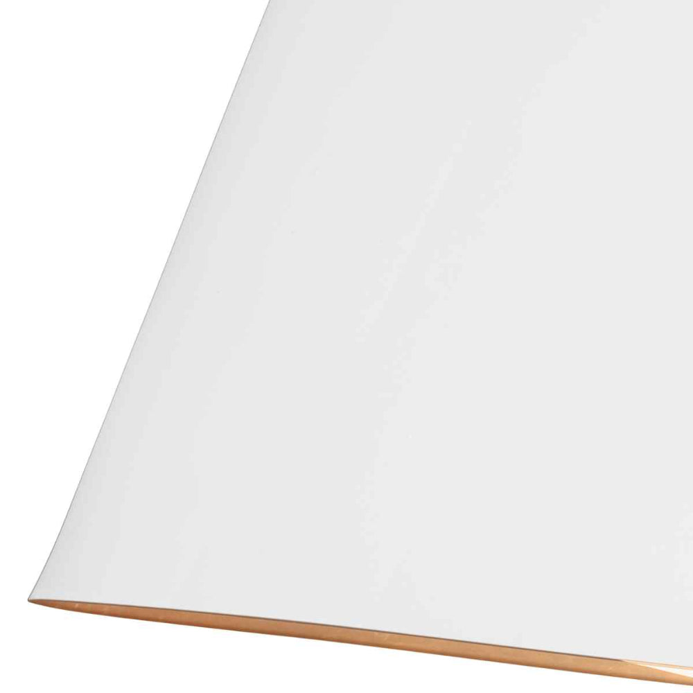 Feiss Asher 5 Light Pendant Light in Matte White