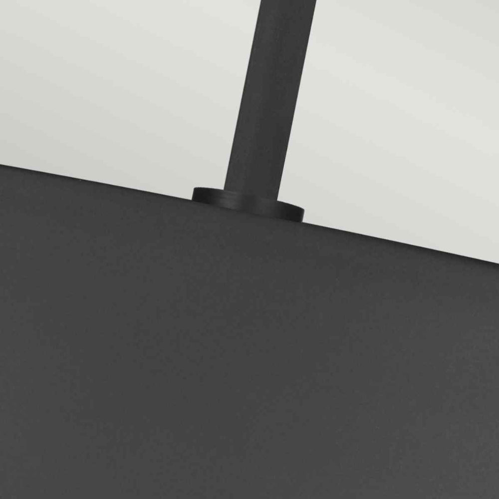Feiss Asher 5 Light Pendant Light in Midnight Black
