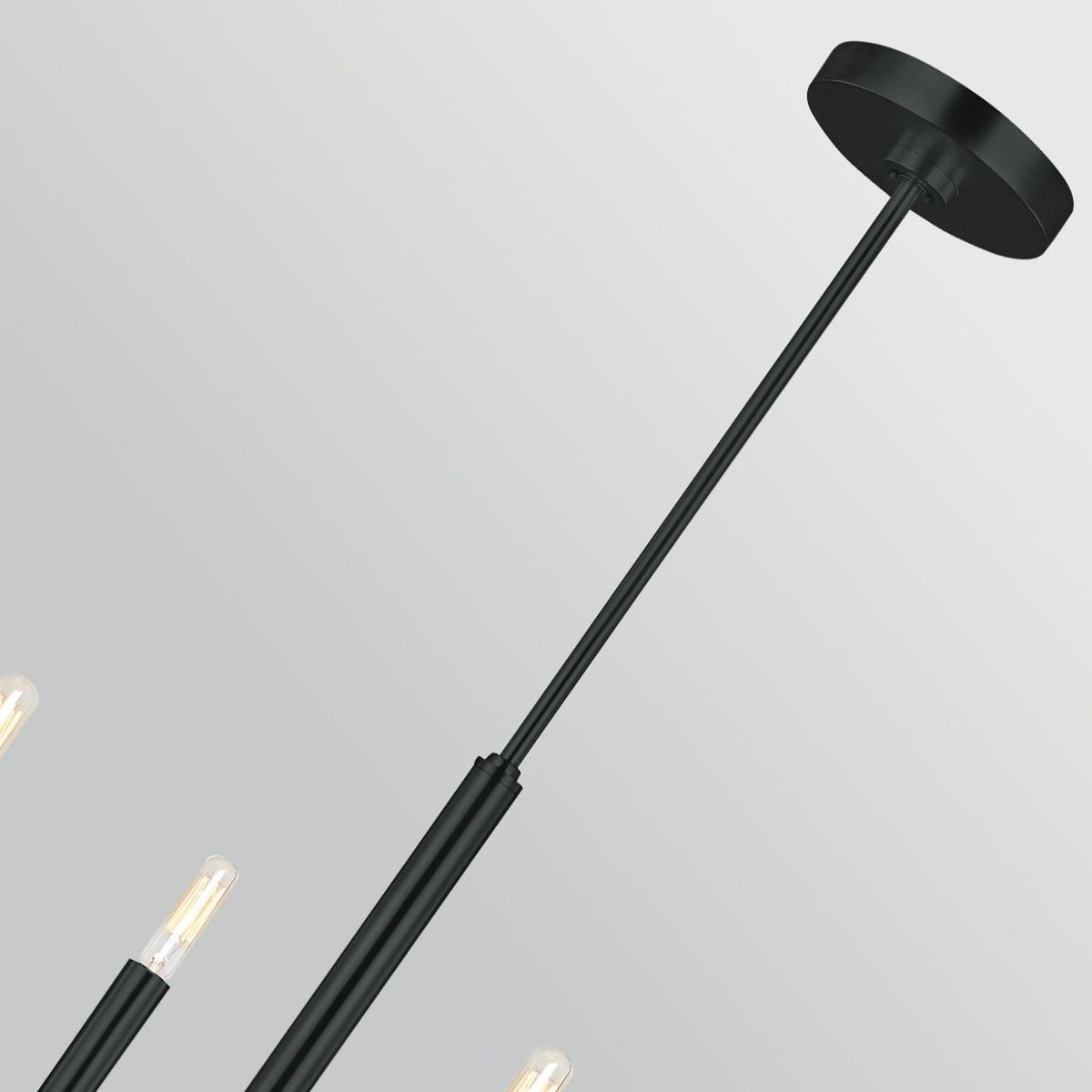 Feiss Brianna 6 Light Chandelier in Black