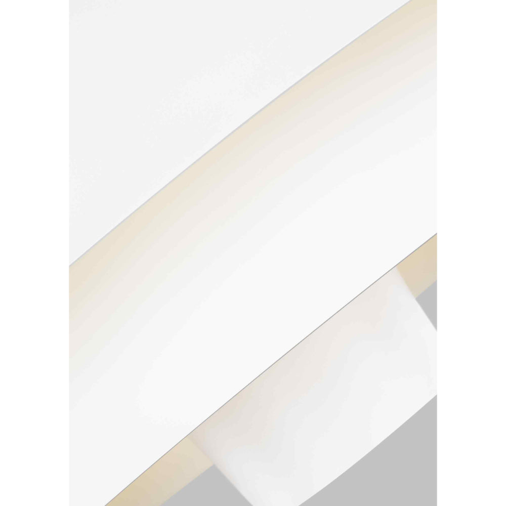 Feiss Brisbin 1 Light Pendant Light in Matte White