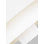 Feiss Brisbin 1 Light Pendant Light in Matte White