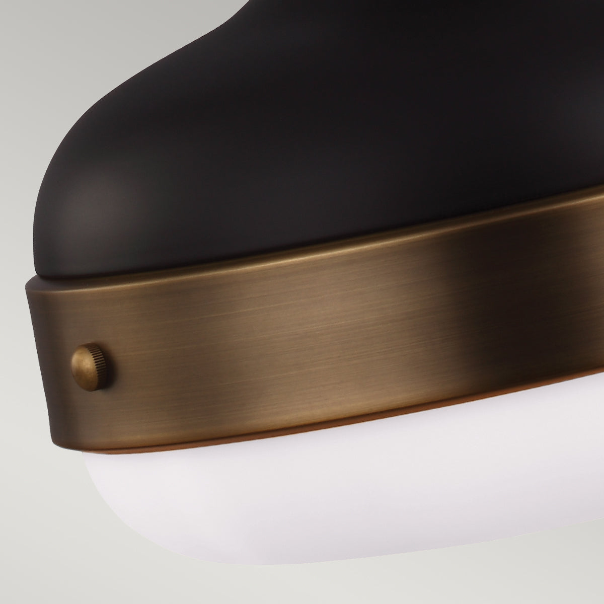 Feiss Cadence 2 Light Pendant Light in Matte Black