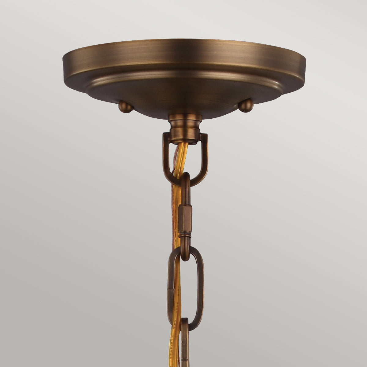 Feiss Cadence 2 Light Pendant Light in Matte Black