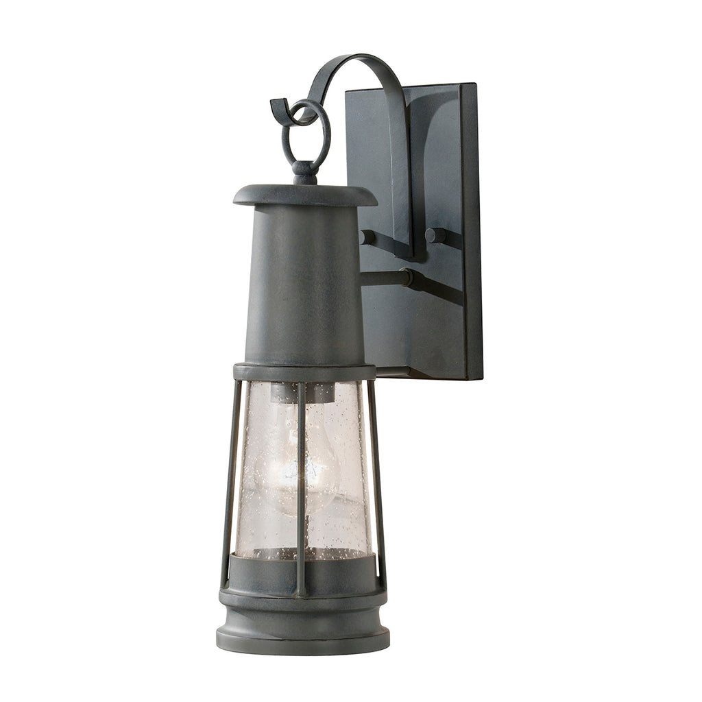 Feiss Chelsea Harbor Outdoor Wall Light in Storm Cloud Grey