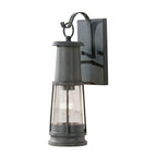 Feiss Chelsea Harbor Outdoor Wall Light in Storm Cloud Grey