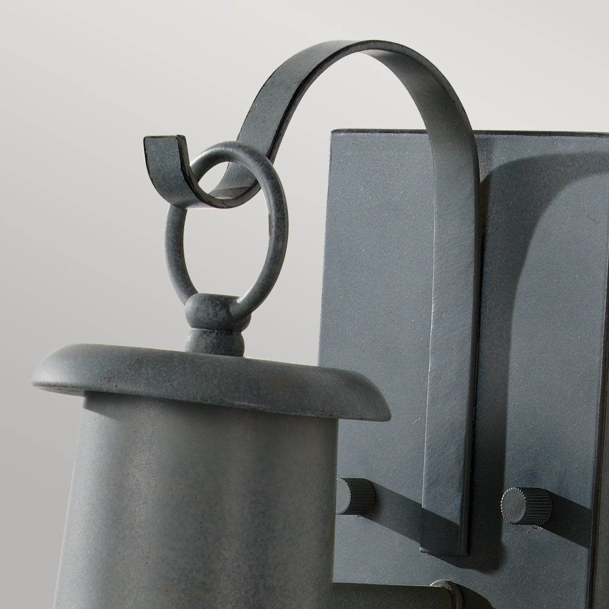 Feiss Chelsea Harbor Outdoor Wall Light in Storm Cloud Grey