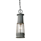 Feiss Chelsea Harbor Pendant Light in Storm Cloud Grey Finish