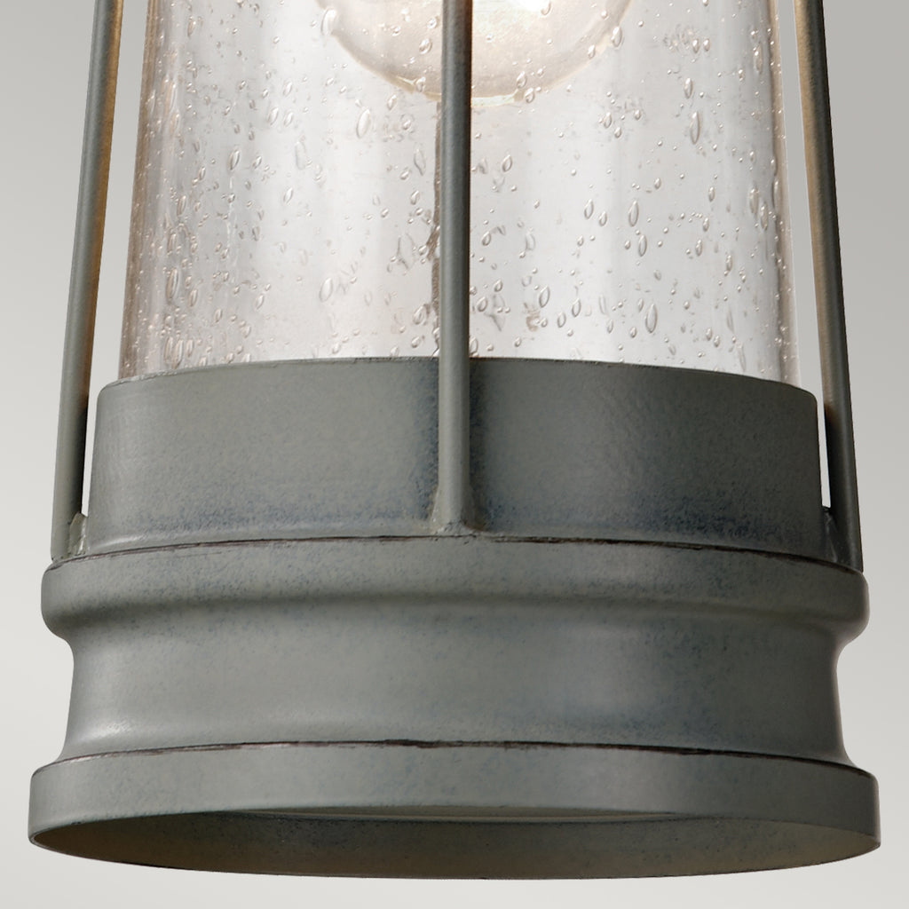 Feiss Chelsea Harbor Pendant Light in Storm Cloud Grey Finish