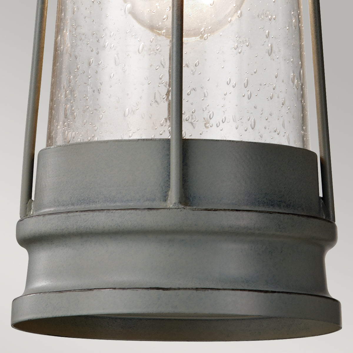 Feiss Chelsea Harbor Pendant Light in Storm Cloud Grey Finish
