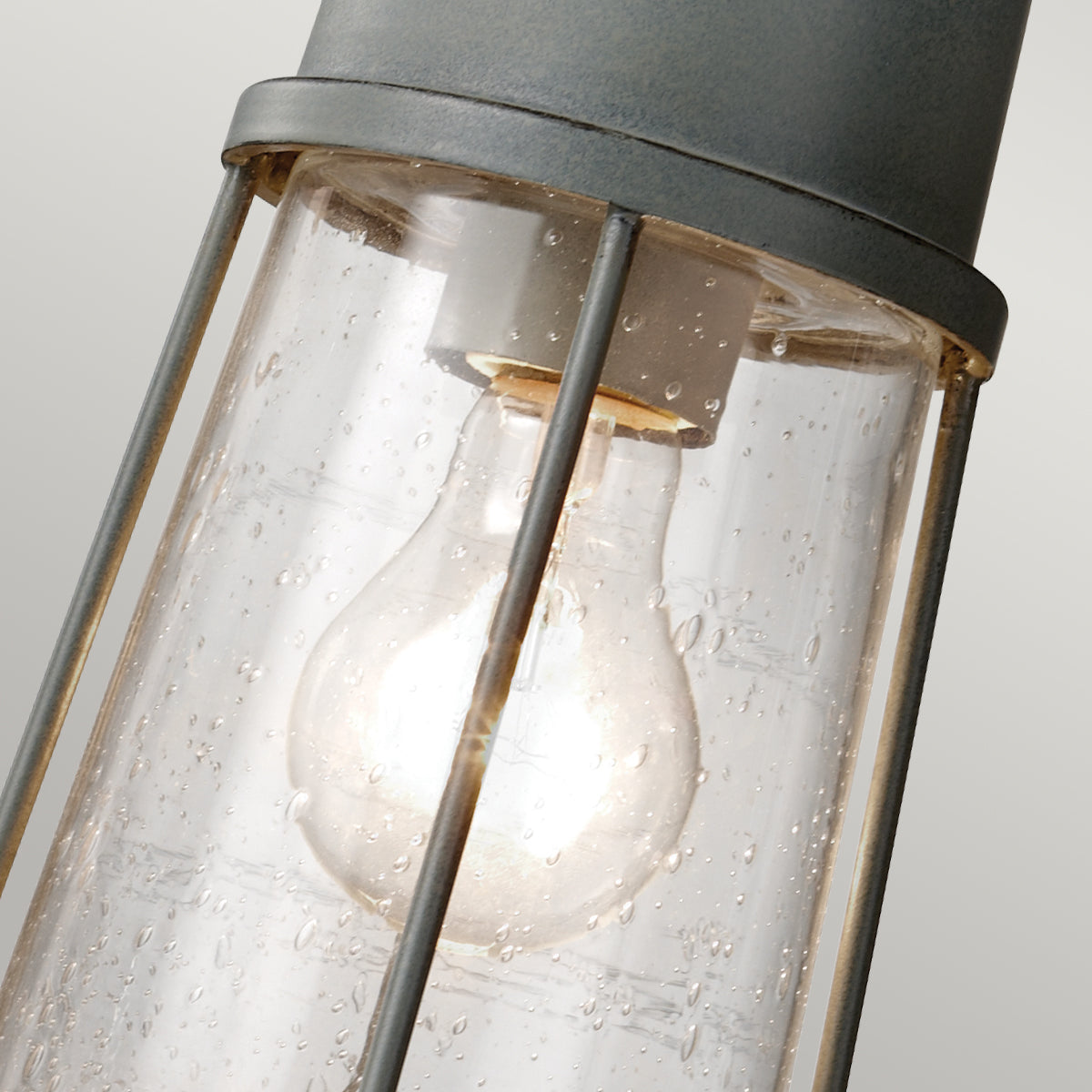 Feiss Chelsea Harbor Pendant Light in Storm Cloud Grey Finish