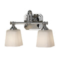 Feiss Concord 2 Light Bathroom Wall Light in Polished Chrome