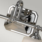 Feiss Concord 2 Light Bathroom Wall Light in Polished Chrome