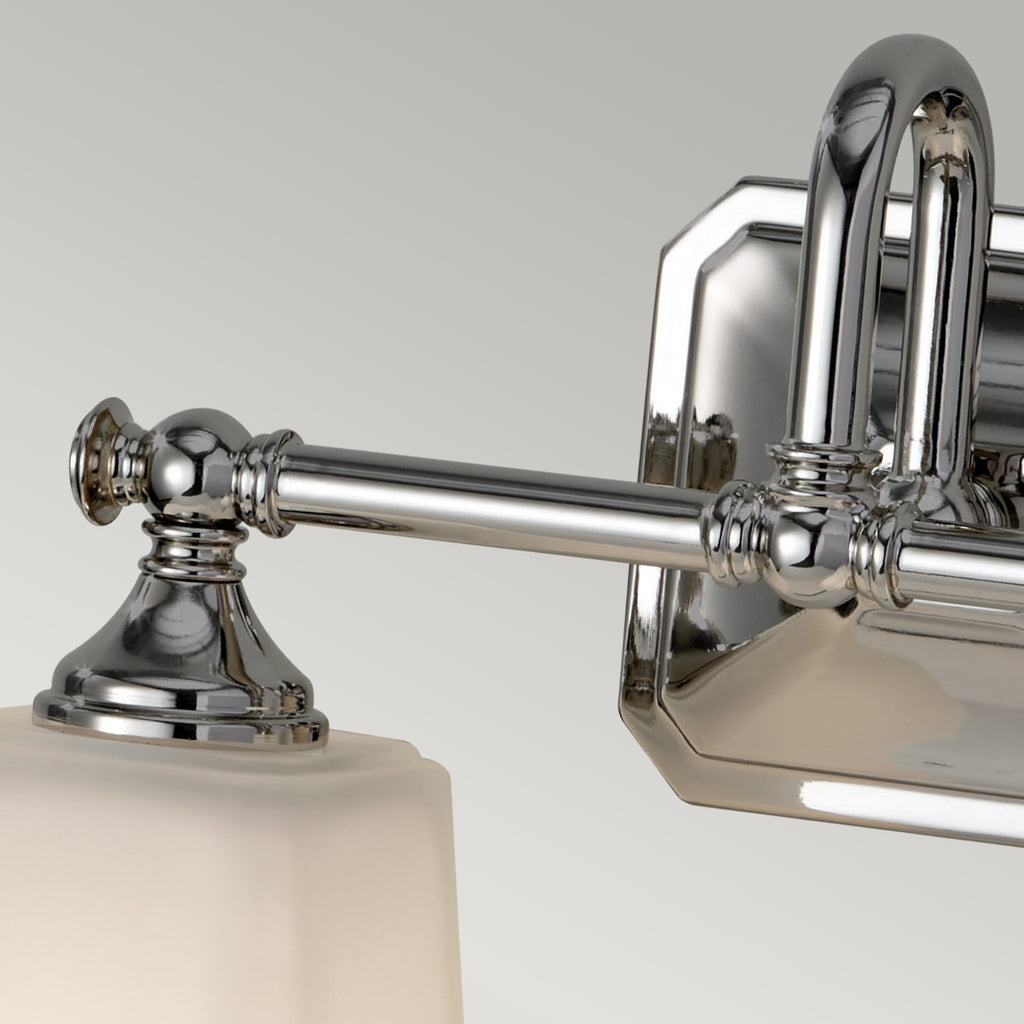 Feiss Concord 2 Light Bathroom Wall Light in Polished Chrome