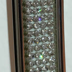 Feiss Corinne Medium 3 Light Orb Pendant Light in Polished Nickel with Crystal