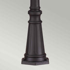 Feiss Cotswold Lane Large Outdoor Post in Black