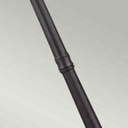 Feiss Cotswold Lane Large Outdoor Post in Black