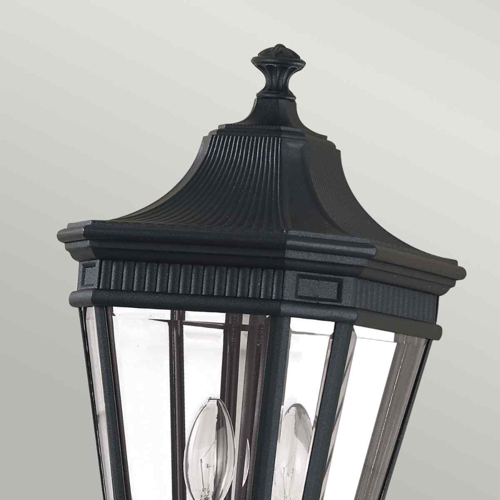 Feiss Cotswold Lane Medium Outdoor Pillar in Black
