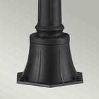 Feiss Cotswold Lane Medium Outdoor Pillar in Black