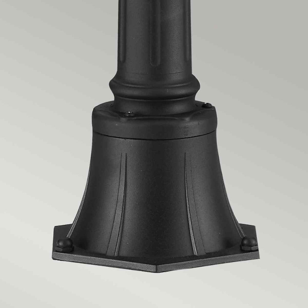 Feiss Cotswold Lane Medium Outdoor Pillar in Black