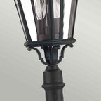Feiss Cotswold Lane Medium Outdoor Pillar in Black