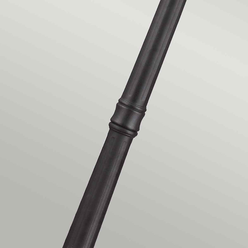 Feiss English Bridle Large 3 Light Outdoor Lamp Post in Black