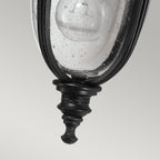 Feiss English Bridle Small Wall Lantern in Black