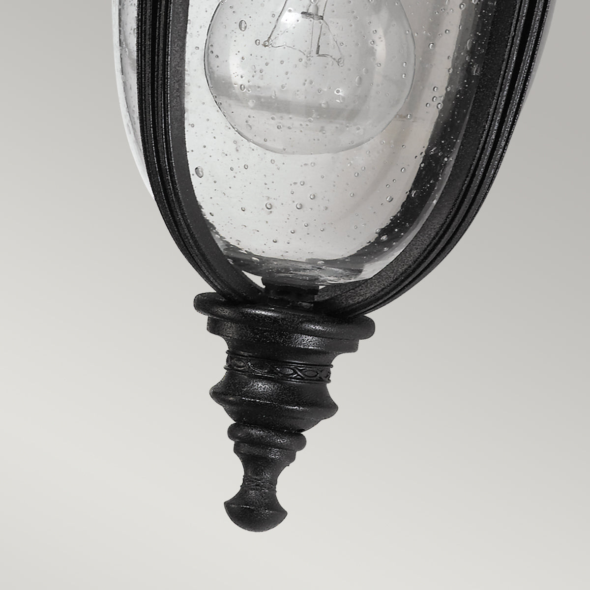 Feiss English Bridle Small Wall Lantern in Black