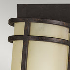 Feiss Fusion 2 Light Wall Light in Grecian Bronze
