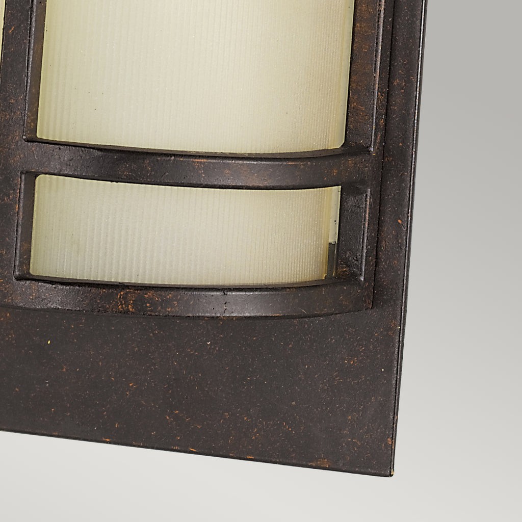 Feiss Fusion 2 Light Wall Light in Grecian Bronze