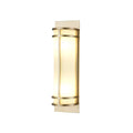 Feiss Fusion 2 Light Wall Light in Painted Natural Brass