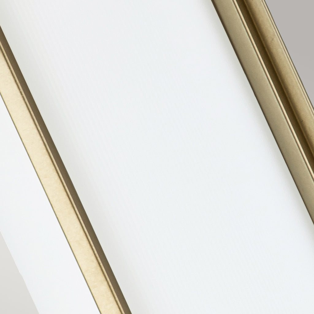 Feiss Fusion 2 Light Wall Light in Painted Natural Brass