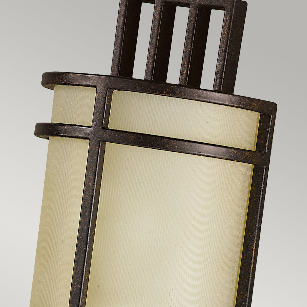 Feiss Fusion Single Wall Light in Grecian Bronze