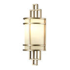 Feiss Fusion Single Wall Light in Painted Natural Brass