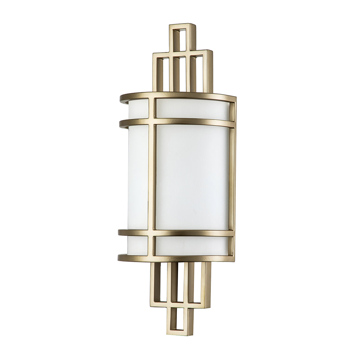 Feiss Fusion Single Wall Light in Painted Natural Brass