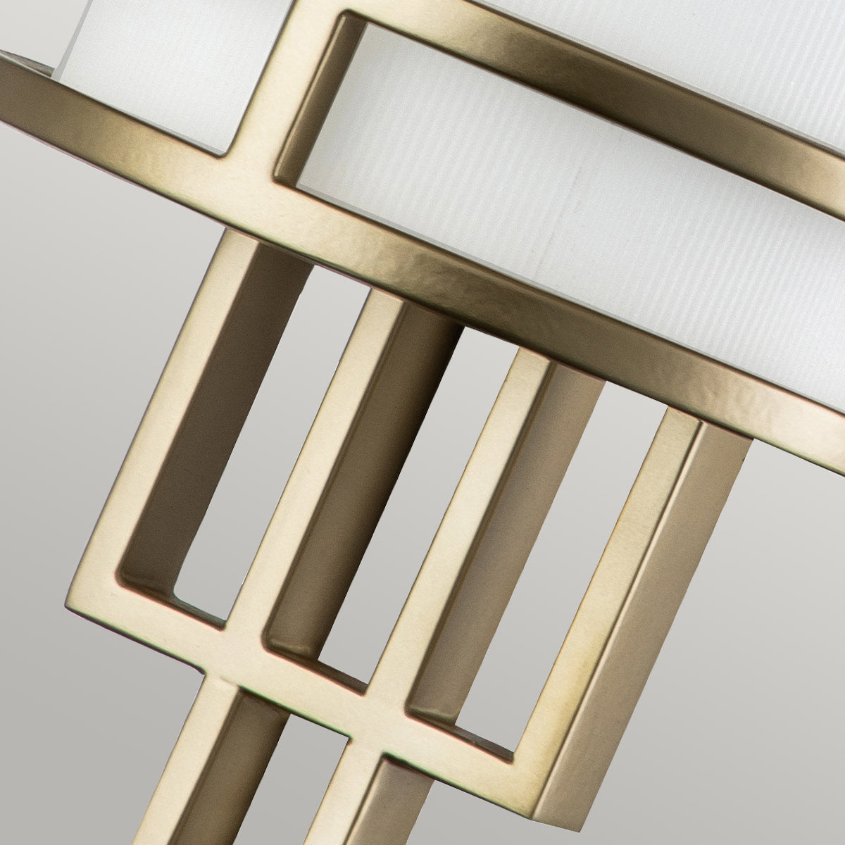 Feiss Fusion Single Wall Light in Painted Natural Brass