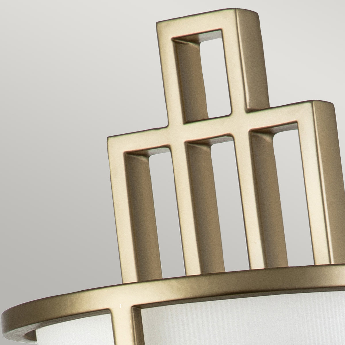 Feiss Fusion Single Wall Light in Painted Natural Brass