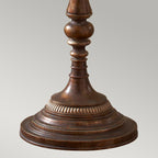 Feiss Gibson Floor Lamp with Cambridge Crackle Finish and Shade