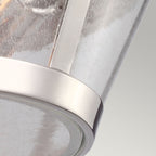 Feiss Harrow 2 Light Flush Ceiling Light in Polished Nickel