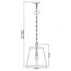 Feiss Harrow Medium Pendant Light