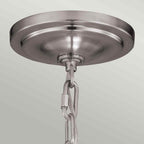Feiss Hounslow Mini Pendant Light in Brushed Steel