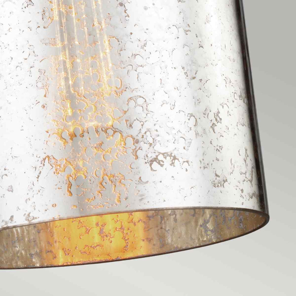 Feiss Hounslow Mini Pendant Light in Brushed Steel
