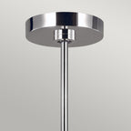 Feiss Jax 10 Light Chandelier in Polished Nickel