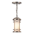 Feiss Lighthouse 1 Light Outdoor Lantern in Brushed Steel