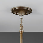 Feiss Lucia 1 Light Pendant Light in Burnished Silver