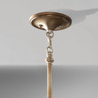 Feiss Lucia Pendant Light with Sunflower Crystals in Silver 