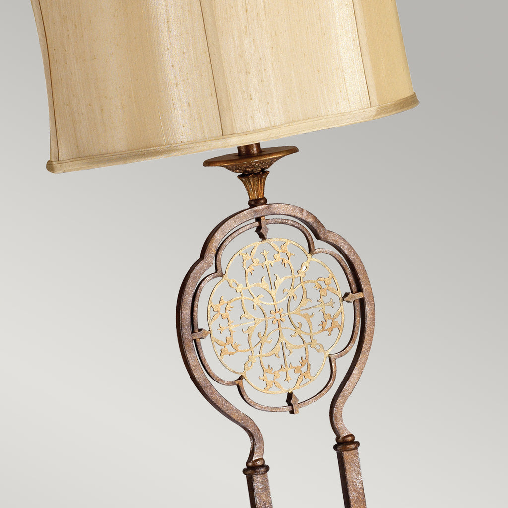 Feiss Marcella Floor Lamp in Bronze Patina