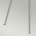 Feiss Penny 1 Light Floor Lamp in Polished Nickel