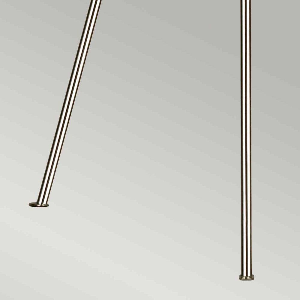 Feiss Penny 1 Light Floor Lamp in Polished Nickel